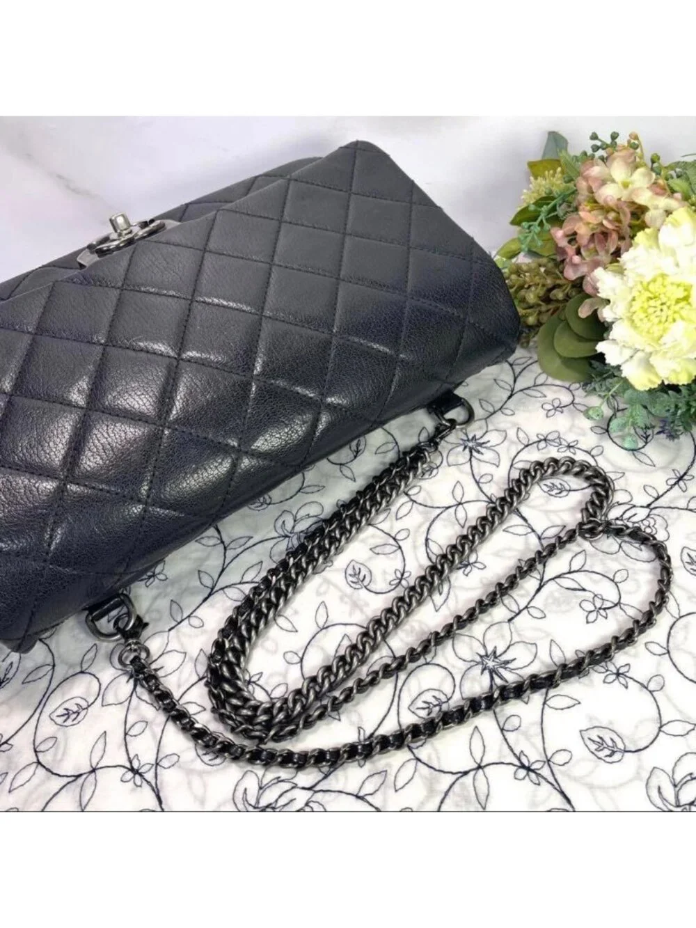 Chanel Chain Shoulder Double Flap Quilted